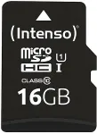 M&auml;lukaart Intenso SD MicroSD Card 16GB SD-HC UHS-I inkl. SD- Adapter retail