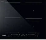 Pliidiplaat Whirlpool WF S5060 CPBF Black Built-in 59 cm Ceramic hob 4 zone(s)