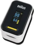 Braun YK-81CEU Puls-oximeter Sort Hvid