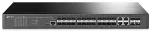 TP-Link Omada 24-Port SFP L2+ Managed Switch with 4 10GE SFP+ Slots