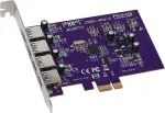 V&otilde;rgukaart Sonnet Allegro 4-Port USB 3.0 PCI-Express Adapter MAC/PC