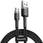 BASEUS Micro USB kaabel 1.5A 2m Gray + Black (CAMKLF-CG1)