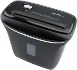 GENIE Aktenvernichter 480 X Cross Cut schwarz