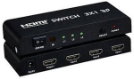 PREMIUMCORD HDMI switch 3:1 metal, remote control