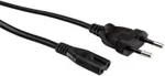 ROLINE - Stromkabel - Eurostecker (M) bis IEC 60320 C7 (M) - Wechselstrom 250 V - 2.5 A - 3 m - Schwarz - Europa (19.07.2073)