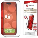 Displex Premium Screen Protector (Full Cover, 10H) for Apple iPhone Air, Eco Mounting Frame, Full Cover