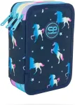 CoolPack pinal, t&auml;idetud, 3 lukuga - Jumper 3 Blue Unicorn