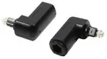 2direct Logilink Audio adapter (90&deg;), Toslink/M to Toslink/F, black