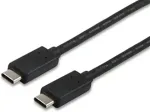 EQUIP Kabel USB-C2.0->C 3A PD60W St/St 1.00m schwarz Polybeutel