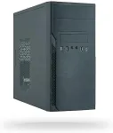 Korpus Chieftec ATX mini-tour alu bross&eacute; SECC Tower Black