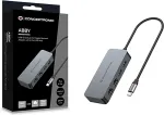 CONCEPTRONIC Adapter USB-C->2xGbE+2xUSB-A3.2 5Gbs 0.30m gr