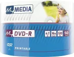 NONAME Toorikud 1x50 MyMedia DVD-R 4,7GB 16x Speed Printable Wrap