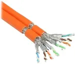 Alcasa Alcasa GC-N0066 v&otilde;rgukaabel Orange 100 m Cat7 S/FTP (S-STP)