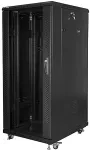 Lanberg FF01-6827-12BL rack cabinet 27U Freestanding rack Black