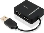 Conceptronic C4PUSB2 4 Port Travel-USB Hub