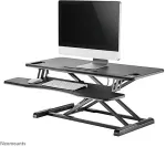 Neomounts NS-WS300BLACK Sit-stand workstation - gas spring