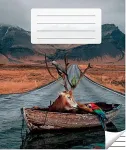 Victor Stationery OU Kaustik 36 lehte, jooneline, 5 tk