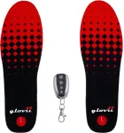 Glovii GW2L shoe insole Unisex All Black