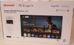 Teler SHARP SALE OUT. 32HF2265EW 32" (81cm) HD Ready Google TV, White | SALE OUT. | Sharp 32HF2265EW | 32 | Smart TV | Google TV | White | DAMAGED PACKAGING
