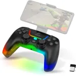 Joystick EVOLVEO Ptero2, wireless & wired gamepad for PC, PS3/4/5, iOS, Android, Switch, black