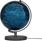 TROIKA Globus TERRA MILKY WAY BLUE blau