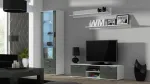 Cama MEBLE Cama TV stand SOHO 140 white/grey gloss