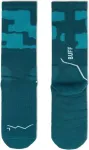 Buff Merino MW Crew Socks MWC2 Socks, Blue-Turquoise L