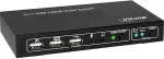 Inline 2x1 HDMI KVM Switch - KVM-/Audio-/USB-Switch - 2 x KVM/Audio/USB - 1 lokaler Benutzer - Desktop (62602I)