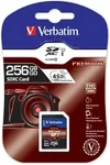 M&auml;lukaart VERBATIM Memory card Premium 256GB, UHS Class 1/Class10, 300x, SDXC UHS-I / V44026
