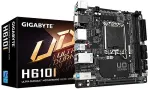 Emaplaat GigaByte H610I Motherboard - Supports Intel Core 14th CPUs, 4+1+1 Hybrid Digital VRM, up to 5600MHz DDR5, 1xPCIe 3.0 M.2, GbE LAN, USB 3.2 Gen 1