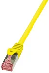 LOGILINK PrimeLine - Patch-Kabel - RJ-45 (M) - RJ-45 (M) - 2 m - SFTP, PiMF - CAT 6 - gepresst, glatt, halogenfrei - Gelb (CQ2057S)
