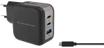 CONCEPTRONIC Ladeger&auml;t 3Port GaN 2xUSB-C/1xA 67WPD3.0/PPS sw