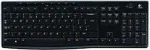 Klaviatuur Logitech Wireless Keyboard K270 black retail