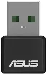 V&otilde;rgukaart ASUS WL-USB Stick AX55 Nano AX1800 Dual-Band WiFi6