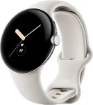GOOGLE Kell Pixel Watch LTE 41mm Polished Silver korpus spordirihmaga - Chalk
