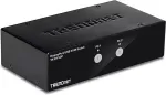 TrendNet KVM Switch 2-Port DisplayPort/USB/Audio