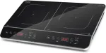 Pliidiplaat Caso | Hob | Touch 3500 | Induction | Number of burners/cooking zones 2 | Touch control | Timer | Black | Display