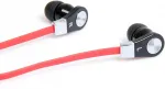 Media tech MAGICSOUND DS-2 - STEREO EARPHONES WITH MICROPHONE, BLACK-RED