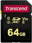M&auml;lukaart TRANSCEND CARD Card 64GB sdxc SDC700S 285/180 MB/s