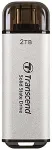 K&otilde;vaketas TRANSCEND ESD300S 2TB External SSD USB 10Gbps Type C Silver