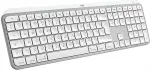 Klaviatuur Logitech Master MX Keys S for Mac keyboard Office RF Wireless + Bluetooth QWERTY US International Aluminium, White