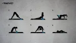Avento Yoga brick 42YA 2pcs Grey