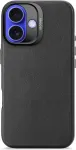 DECODED Leather Backcover iPhone 16 Black