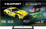 Teler Blaupunkt QLED TV | 32QBG6000S | 32 | Smart TV | Google TV | Black