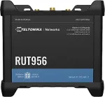 TELTONIKA | Industrial Router | RUT956 | 802.11n | 10/100 Mbit/s | Ethernet LAN (RJ-45) ports 4 | Mesh Support No | MU-MiMO No | 2G/3G/4G | Antenna type 2 x SMA for LTE, 2 x RP-SMA for WiFi, 1 x SMA for GNSS | 1x USB 2.0