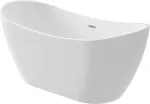 Deante Freestanding oval acrylic bathtub - 160 cm