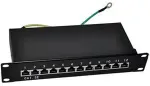OEM Patch panel 10" STP Cat5e 12 ports