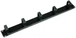 Triton 19" 1U rack panel 6x small hook 35x30mm