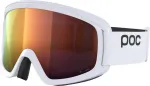 POC Opsin winter sport goggles White Unisex Orange Cylindrical(flat) lens