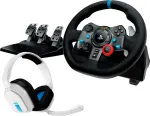 Joystick Logitech G29 Driving Force incl Headset A10 Bundle